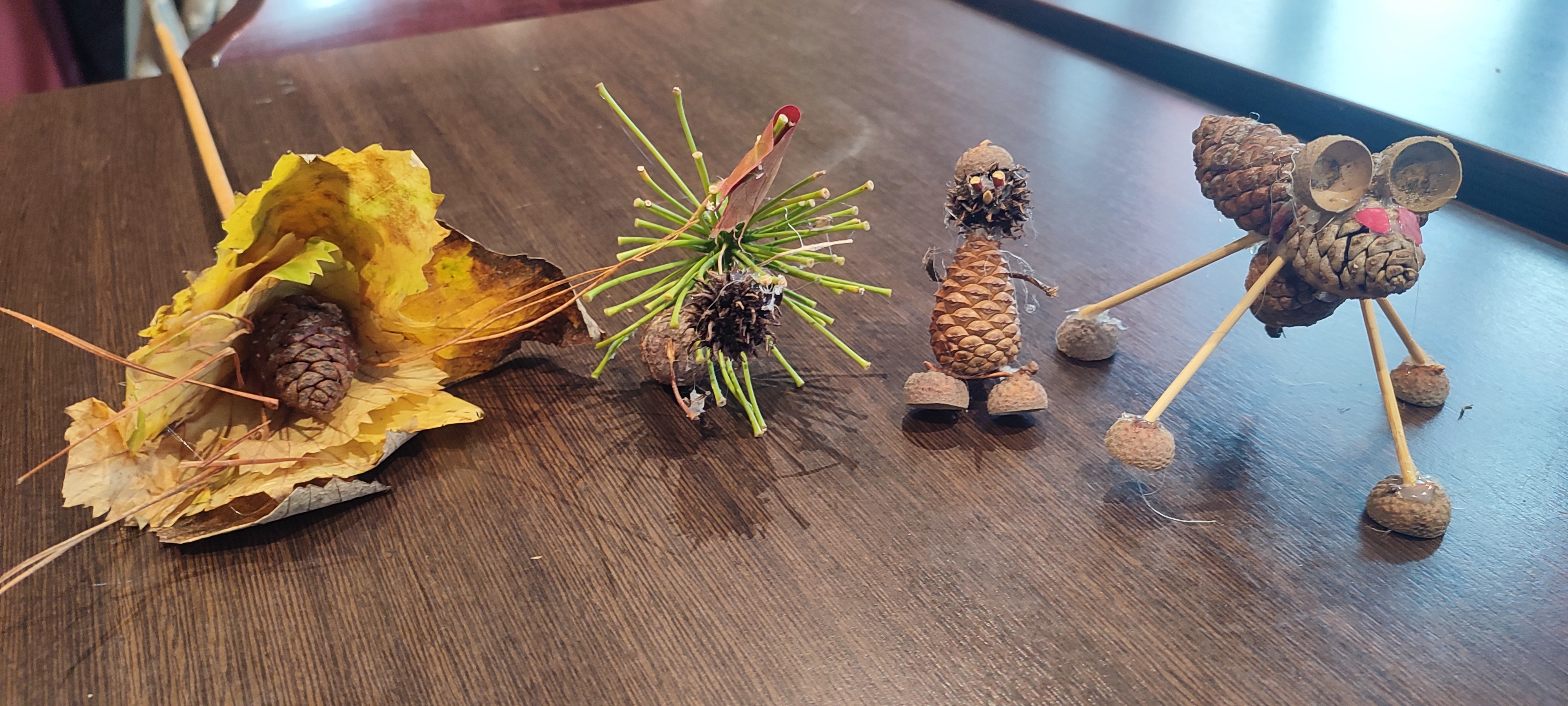 Atelier Bricole ta déco d'automne éco-responsable pour enfants - Les Ateliers de Maia à Pornic